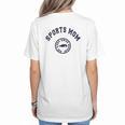 Eat Sleep Sports Hockey Cheer Baseball Mom Taxi Women's T-Shirt Back Print Eat Sleep Sports Hockey Cheer Baseball Mom Taxi Women's T-Shirt Back Print