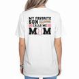 My Favorite Son Calls Me Mom Baseball Mom Women's T-Shirt Back Print My Favorite Son Calls Me Mom Baseball Mom Women's T-Shirt Back Print