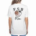 Football Soccer Baseball Mom For Women Women's T-Shirt Back Print