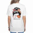 Grandma Life Basketball And Baseball Mom Funny Women's T-Shirt Back Print
