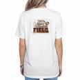 My Heart Is On That Field Baseball Mom Momm Premium Women's T-Shirt Back Print My Heart Is On That Field Baseball Mom Momm Premium Women's T-Shirt Back Print