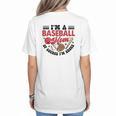 I'm A Baseball Mom Of Course I'm Broke Sport Lover Women's T-Shirt Back Print I'm A Baseball Mom Of Course I'm Broke Sport Lover Women's T-Shirt Back Print