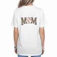 Leopard Baseball Mom Matching Baseball Mama Family Matching Premium Women's T-Shirt Back Print Leopard Baseball Mom Matching Baseball Mama Family Matching Premium Women's T-Shirt Back Print