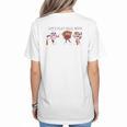Let's Play Ball Boys Baseball Mom Women's T-Shirt Back Print Let's Play Ball Boys Baseball Mom Women's T-Shirt Back Print