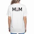 Loud & Proud Baseball Mom Softball Mother Women Mommy Women's T-Shirt Back Print Loud & Proud Baseball Mom Softball Mother Women Mommy Women's T-Shirt Back Print