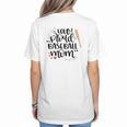 Loud & Proud Baseball Mom Women's T-Shirt Back Print Loud & Proud Baseball Mom Women's T-Shirt Back Print