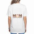 Loud And Proud Baseball Mom Messy Bun 2024 Premium Women's T-Shirt Back Print Loud And Proud Baseball Mom Messy Bun 2024 Premium Women's T-Shirt Back Print