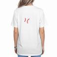 Mom Of Ballers USA Flag Soccer Baseball Mom Women's T-Shirt Back Print