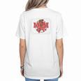Mom Of Both Baseball Mom Mommy Premium Women's T-Shirt Back Print Mom Of Both Baseball Mom Mommy Premium Women's T-Shirt Back Print