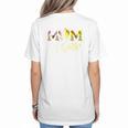 Mom Of Both Softball Baseball Mom Premium Women's T-Shirt Back Print Mom Of Both Softball Baseball Mom Premium Women's T-Shirt Back Print