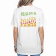 Moms Against Baseball Pants Retro Baseball Mom Raglan Baseball Tee Women's T-Shirt Back Print Moms Against Baseball Pants Retro Baseball Mom Raglan Baseball Tee Women's T-Shirt Back Print