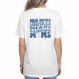Who Needs Umpires When We Have Baseball Moms Groovy Retro Women's T-Shirt Back Print Who Needs Umpires When We Have Baseball Moms Groovy Retro Women's T-Shirt Back Print