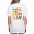 Retro Groovy In My Baseball Mom Era Happy Women Premium Women's T-Shirt Back Print Retro Groovy In My Baseball Mom Era Happy Women Premium Women's T-Shirt Back Print