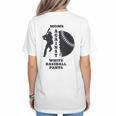 Retro Moms Against Baseball Pants Baseball Mom Women's T-Shirt Back Print
