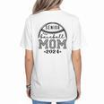 Senior Baseball Mom 2024 Women's T-Shirt Back Print