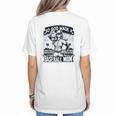 So God Made A Baseball Mom Baseball Player Premium Women's T-Shirt Back Print