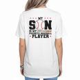 My Son Is My Favorite Baseball Player Baseball Mom Women's T-Shirt Back Print