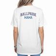 Spring 2024 Season Cute Baseball Mom Ballpark Mama Women's T-Shirt Back Print