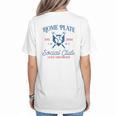 Spring 2024 Season Cute Baseball Mom Home Plate Social Club Women's T-Shirt Back Print