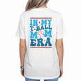 In My T-Ball Mom Era Baseball Mom Groovy Mother's Day Raglan Baseball Tee Women's T-Shirt Back Print In My T-Ball Mom Era Baseball Mom Groovy Mother's Day Raglan Baseball Tee Women's T-Shirt Back Print