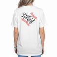 That's My Son Out There Baseball Mom Heart Mom Life Women's T-Shirt Back Print That's My Son Out There Baseball Mom Heart Mom Life Women's T-Shirt Back Print