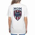 USA Mum Mother's Day Baseball Mom Women's T-Shirt Back Print