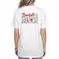 Vintage Baseball Mom Sport Humor Raglan Baseball Tee Women's T-Shirt Back Print Vintage Baseball Mom Sport Humor Raglan Baseball Tee Women's T-Shirt Back Print