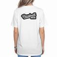 Women's Baseball Softball Baseball Mom Baseball Women's T-Shirt Back Print Women's Baseball Softball Baseball Mom Baseball Women's T-Shirt Back Print