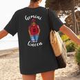 African American Baseball Mom Gemini Queen Zodiac Sign Women's T-Shirt Back Print African American Baseball Mom Gemini Queen Zodiac Sign Women's T-Shirt Back Print