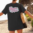 Baseball Mama Senior 2024 Class Of 24 Baseball Mom Graduate Women's T-Shirt Back Print Baseball Mama Senior 2024 Class Of 24 Baseball Mom Graduate Women's T-Shirt Back Print