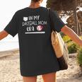 Baseball Mom 2024 In My Baseball Mom Era Gameday Women's T-Shirt Back Print