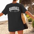 Baseball Mom Attitude Cute Baseball Mom's Sport And Athletic Women's T-Shirt Back Print Baseball Mom Attitude Cute Baseball Mom's Sport And Athletic Women's T-Shirt Back Print