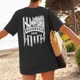 Baseball MOM Cool USA American Flag Family Reunion Women's T-Shirt Back Print Baseball MOM Cool USA American Flag Family Reunion Women's T-Shirt Back Print