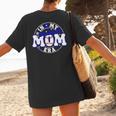 Baseball Mom Era Player Mother Game Day Women's T-Shirt Back Print