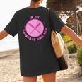In My Baseball Mom Era Retro Game Day Mom Era 2 Sides Women's T-Shirt Back Print