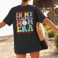 In My Baseball Mom Era Tee Bunny Ears Rabbit Baseball Women's T-Shirt Back Print