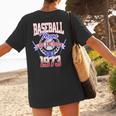 Baseball Mom Loud & Proud Since 1973 Women's T-Shirt Back Print Baseball Mom Loud & Proud Since 1973 Women's T-Shirt Back Print