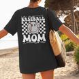 In My Baseball Mom Mama Era Leopard Mom Baseball Women's T-Shirt Back Print In My Baseball Mom Mama Era Leopard Mom Baseball Women's T-Shirt Back Print