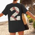 Baseball Mom Baseball Parent Number Two Baseball Gear 2 Women's T-Shirt Back Print