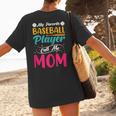 Baseball Mom Quote Vintage Retro Baseball Saying Women's T-Shirt Back Print Baseball Mom Quote Vintage Retro Baseball Saying Women's T-Shirt Back Print
