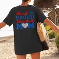 Baseball Mom Tee Loud & Proud Baseball Mom Women's T-Shirt Back Print Baseball Mom Tee Loud & Proud Baseball Mom Women's T-Shirt Back Print