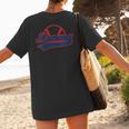 Baseball Mommy Of The Rookie Mom Birthday Baseball Women's T-Shirt Back Print