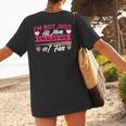 Baseball Moms I'm Not Just His Mom Baseball Mama Women's T-Shirt Back Print Baseball Moms I'm Not Just His Mom Baseball Mama Women's T-Shirt Back Print