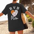 Basketball Volleyball Baseball Mom For Women Women's T-Shirt Back Print Basketball Volleyball Baseball Mom For Women Women's T-Shirt Back Print