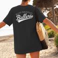 Busy Raising Ballers Baseball Mom & Parent Sports Women's T-Shirt Back Print Busy Raising Ballers Baseball Mom & Parent Sports Women's T-Shirt Back Print