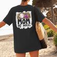 Cheer Baseball Mom Of Both Baseball And Cheer Mother Women's T-Shirt Back Print