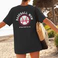 Chrysler Pacifica Baseball Mom Women's T-Shirt Back Print Chrysler Pacifica Baseball Mom Women's T-Shirt Back Print