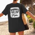 Custom Baseball Mom Number 54 Heart For Mom Women's T-Shirt Back Print Custom Baseball Mom Number 54 Heart For Mom Women's T-Shirt Back Print