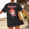 Cute Love Baseball BigLeague Babe Hot Baseball Mom Women's T-Shirt Back Print