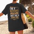 I`m a Baseball Mom Just Like a Normal Mom Except Much Cooler Women's T-Shirt Back Print I`m a Baseball Mom Just Like a Normal Mom Except Much Cooler Women's T-Shirt Back Print